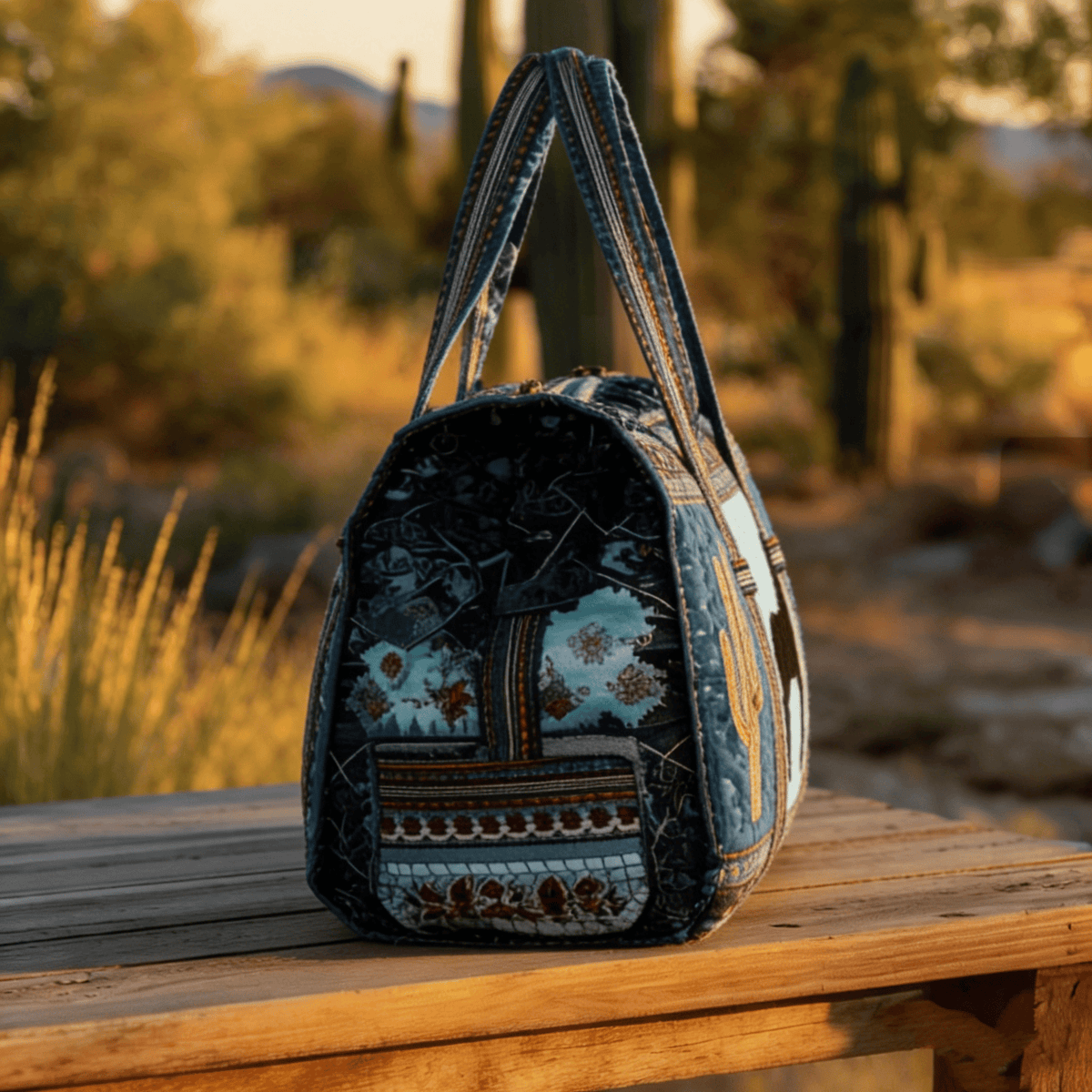 🏕️Travel Essentials 🌧️Handmade Totes,100% Cotton quilted