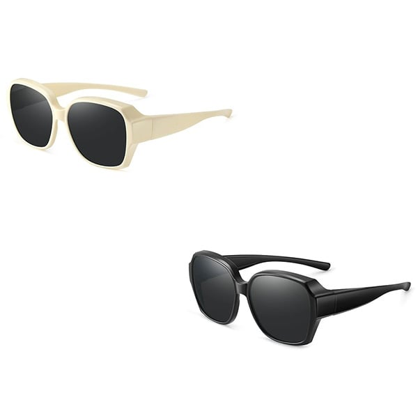 LAST DAY BUY 1 GET 1 FREE😎 Fitover Polarized Sunglasses for Myopia | UV400 & Anti-Blue Light | Ultra-Light Cat-Eye