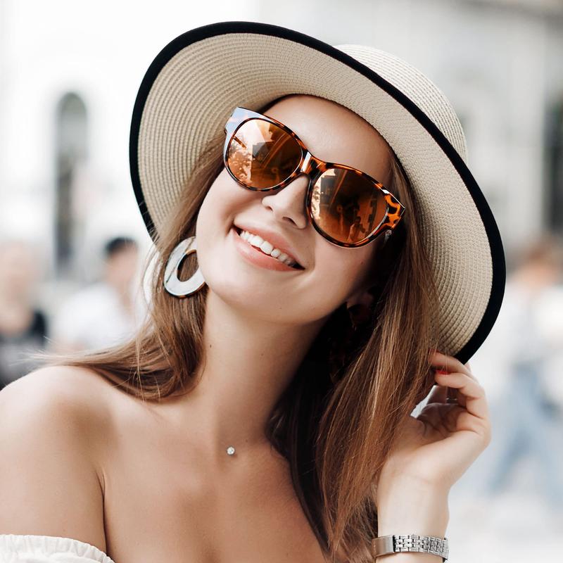 LAST DAY BUY 1 GET 1 FREE😎 Fitover Polarized Sunglasses for Myopia | UV400 & Anti-Blue Light | Ultra-Light Cat-Eye