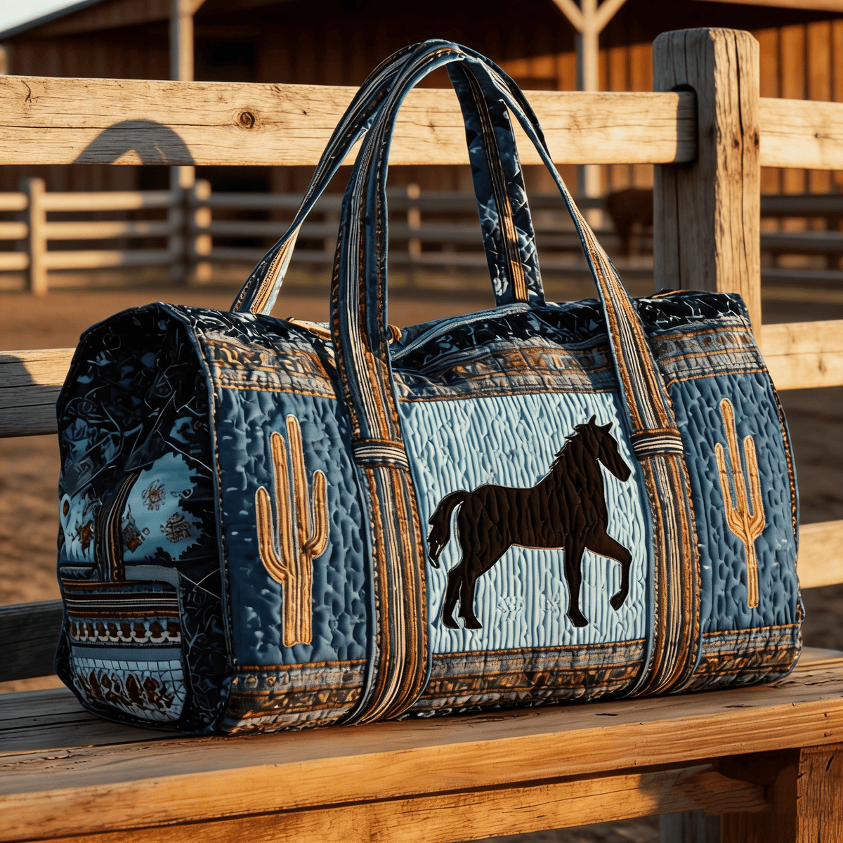 🏕️Travel Essentials 🌧️Handmade Totes,100% Cotton quilted