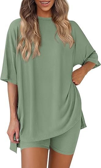 🏆Flash Sale⚡ 50K+ SOLD! Almost Gone - 💥Women's Summer Casual Loose Two-Piece Casual Suit
