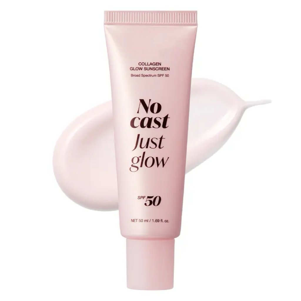 💖No Cast Just Glow Collagen Sunscreen & SPF 50 Face Sunscreen