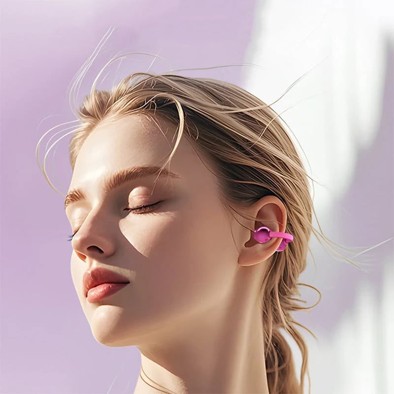 ⏰49% OFF✨💞Fashionable Clip-On Wireless Headphones with Handbag