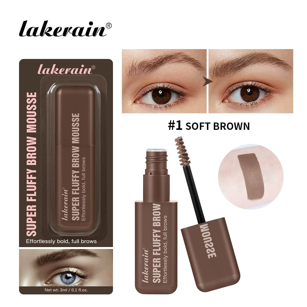 🔥Last Day 49% OFF✨Eyebrow Volumizing Mousse, Buildable Soft & Full brows, All-day Wear, Flake Resistant