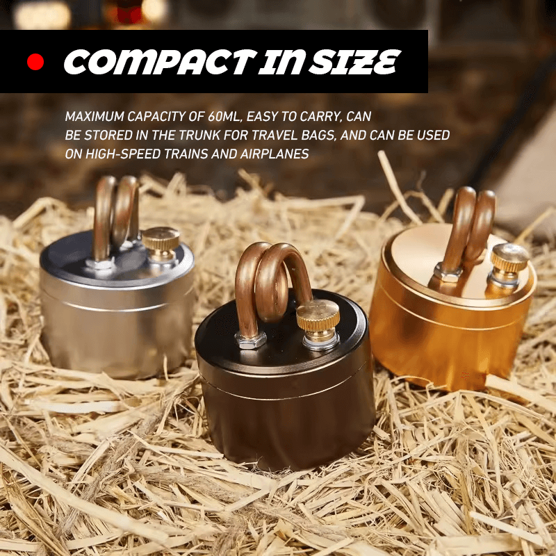 🎉LAST DAY 50% OFF -🔥High-Power Portable Mini Outdoor Spirit Burner & Alcohol Stove