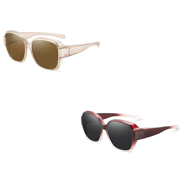 LAST DAY BUY 1 GET 1 FREE😎 Fitover Polarized Sunglasses for Myopia | UV400 & Anti-Blue Light | Ultra-Light Cat-Eye