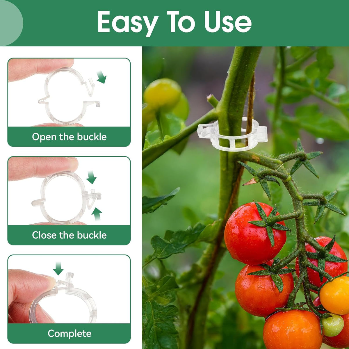 Vegetable Plant Support Clips