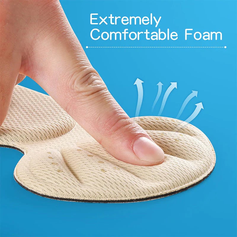 👠 ✨ Cuttable Adhesive Back of Heel Grips Inserts – Comfortable, Discreet & Prevents Blisters 👣