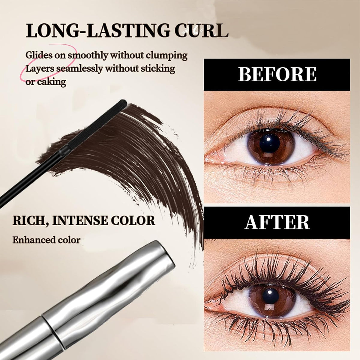 Buy 1 Get 1 Free ✨ Waterproof mascara primer  mascara