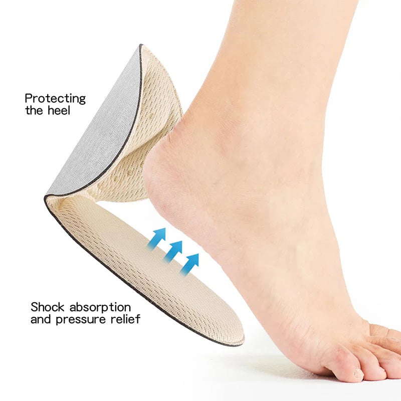 👠 ✨ Cuttable Adhesive Back of Heel Grips Inserts – Comfortable, Discreet & Prevents Blisters 👣