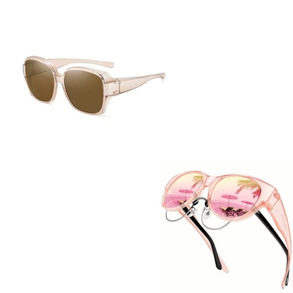 LAST DAY BUY 1 GET 1 FREE😎 Fitover Polarized Sunglasses for Myopia | UV400 & Anti-Blue Light | Ultra-Light Cat-Eye