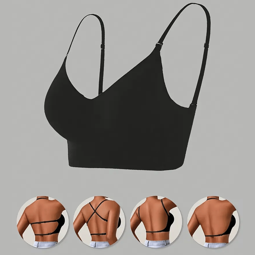 Last Day 49% OFF-🔥Women's Solid Color Wireless Backless Bra