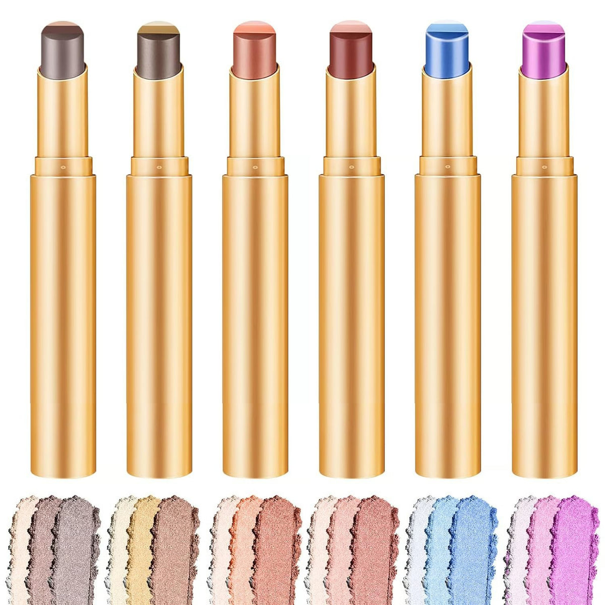 ✨Three-color Shade Cream Eye shadow Stick | Smooth & Blendable