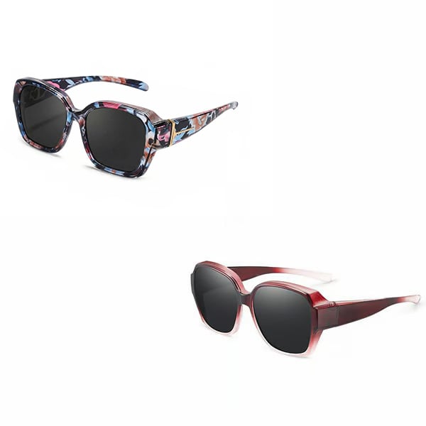 LAST DAY BUY 1 GET 1 FREE😎 Fitover Polarized Sunglasses for Myopia | UV400 & Anti-Blue Light | Ultra-Light Cat-Eye