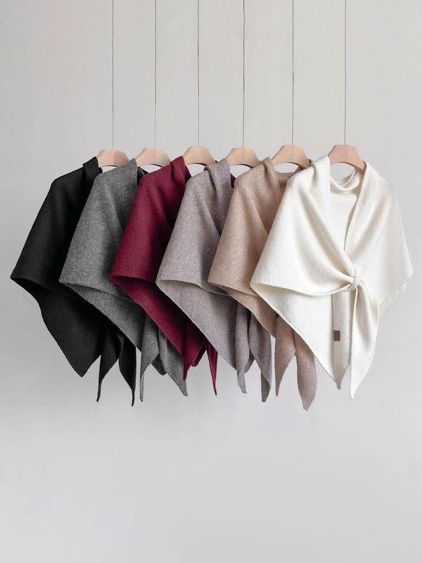 Last Day Promotion -49% OFF💖Women's Solid-Color Cashmere Scarf, Your Everyday Touch of Elegance!🍂