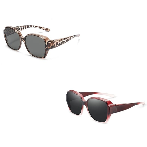LAST DAY BUY 1 GET 1 FREE😎 Fitover Polarized Sunglasses for Myopia | UV400 & Anti-Blue Light | Ultra-Light Cat-Eye