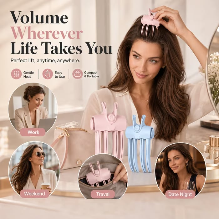 💥Surprise 50% Off!🔥Shape in 3 Seconds!👱‍♀️High Cranial Top Magic Tool!Volumizing Root Lift Clip