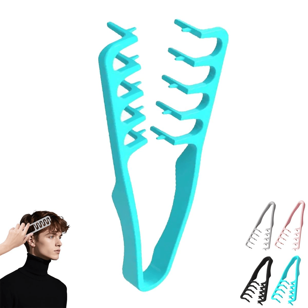 💇2026 Upgrade Volumizing Comb, Wide-Tooth Styling for Men & Women-✨ Buy 1 Get 1 Free
