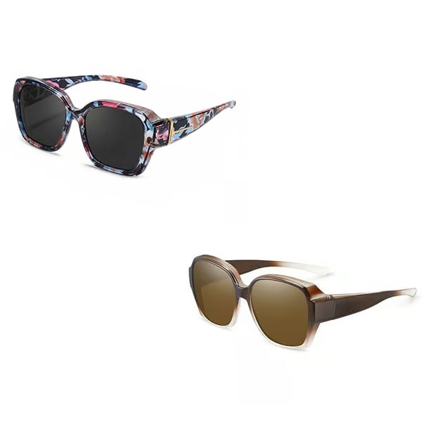 LAST DAY BUY 1 GET 1 FREE😎 Fitover Polarized Sunglasses for Myopia | UV400 & Anti-Blue Light | Ultra-Light Cat-Eye