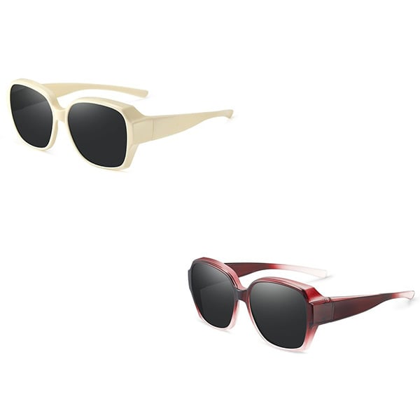 LAST DAY BUY 1 GET 1 FREE😎 Fitover Polarized Sunglasses for Myopia | UV400 & Anti-Blue Light | Ultra-Light Cat-Eye