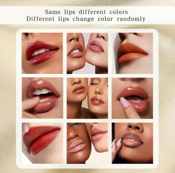 🏆Only $17.99Last Day Promotion!🎁- ✨Transferproof Color-Changing Lipstick💄CrystalClear Color Alchemy 💋 Auto-Tints on Contact!