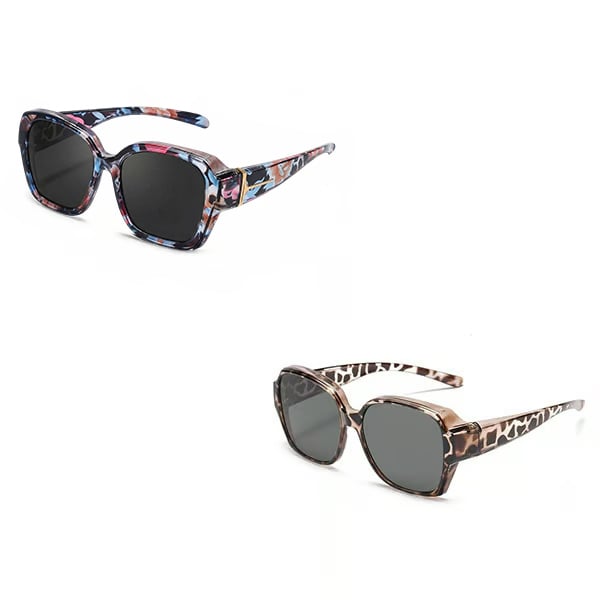 LAST DAY BUY 1 GET 1 FREE😎 Fitover Polarized Sunglasses for Myopia | UV400 & Anti-Blue Light | Ultra-Light Cat-Eye