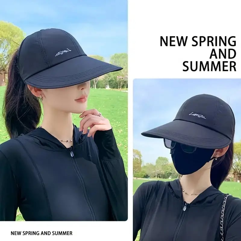 ☀Lightweight UPF Sun Protection Baseball Hat for Men and Women,Adjustable Velcro Closure, All-Season Elastic Design