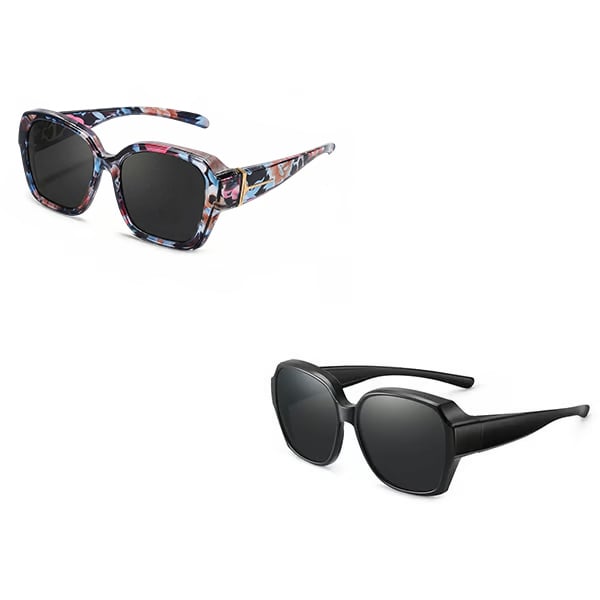 LAST DAY BUY 1 GET 1 FREE😎 Fitover Polarized Sunglasses for Myopia | UV400 & Anti-Blue Light | Ultra-Light Cat-Eye