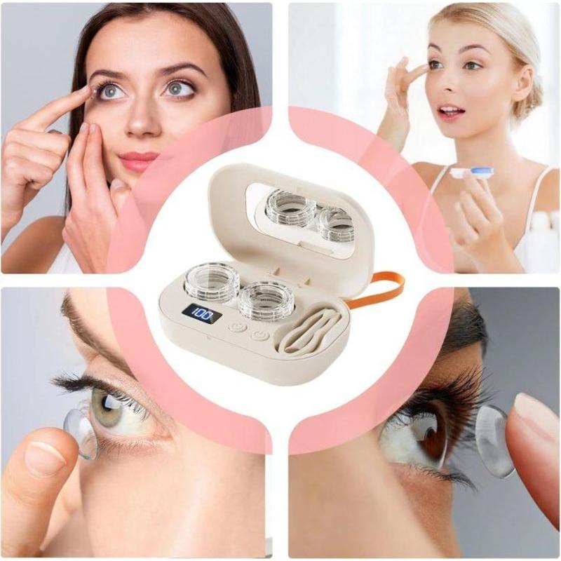 🔥 Hot Sale Discount 49% Off  ✨ Ultrasonic Rechargeable Contact Lens Cleaner