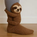 💕Hot sale 49% OFF💖3D Knit Animal Socks – Plush Knitted Novelty Socks (Unisex, One Size) 🧦🐾