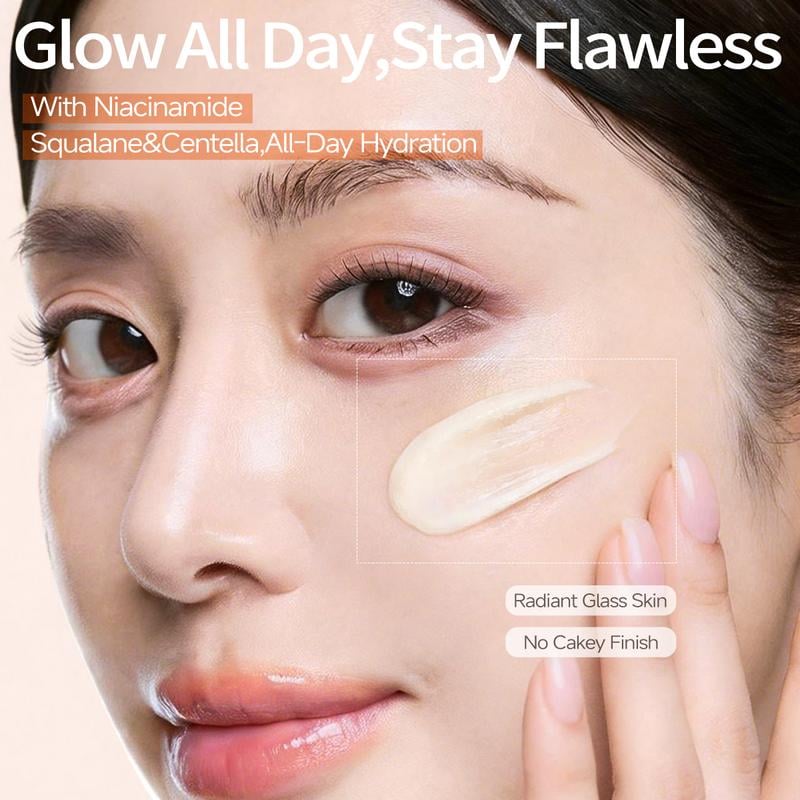 Glow Velvet Priming Moisture Cream - Pore Blurring & Makeup Gripping Primer