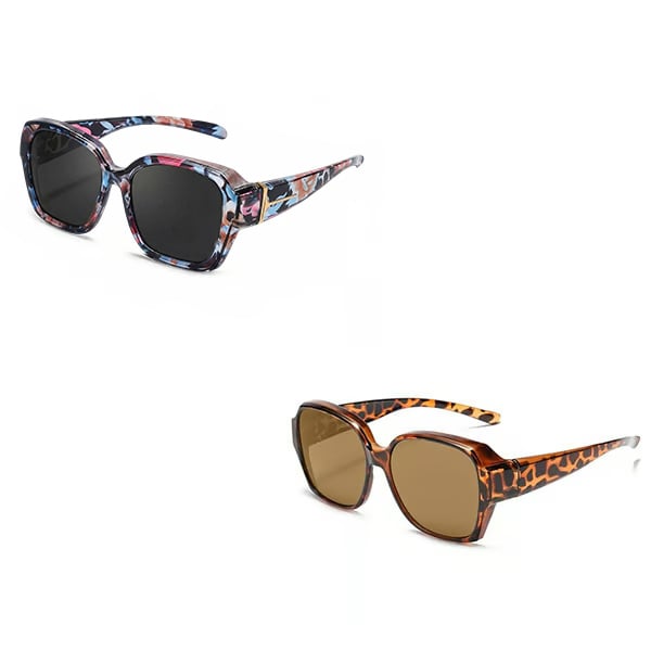LAST DAY BUY 1 GET 1 FREE😎 Fitover Polarized Sunglasses for Myopia | UV400 & Anti-Blue Light | Ultra-Light Cat-Eye