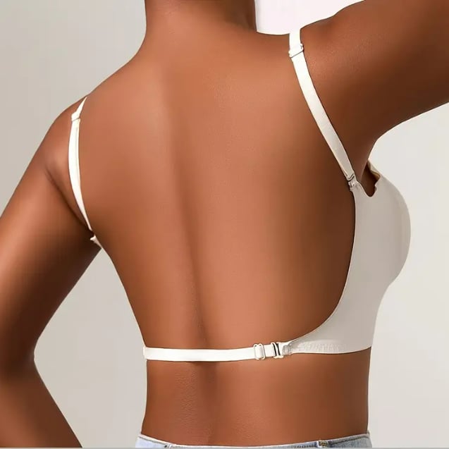 Last Day 49% OFF-🔥Women's Solid Color Wireless Backless Bra
