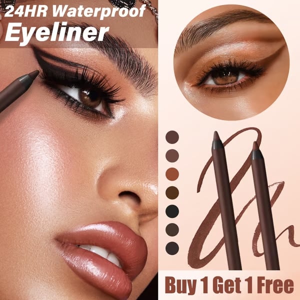 🔥Buy 1 Get 1 Free Only $9.99 Each🌟24 HR Waterproof Eyeliner Sharpenable Eye Pencil