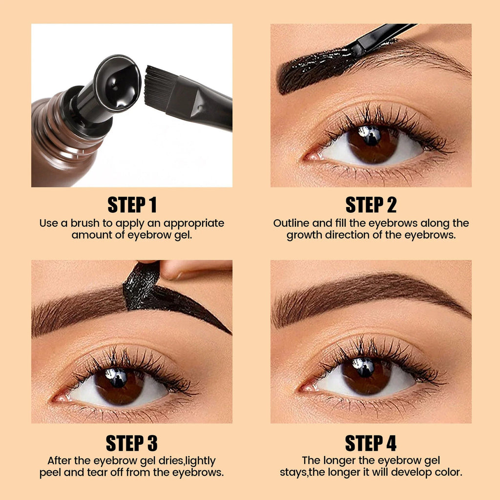 🔥Last Day Buy 1 Get 1 Free🎁5-Color Tear-Off Brow Tint – Waterproof, Long-Lasting Pigment for Precise & Wild Brows, Easy-to-Use