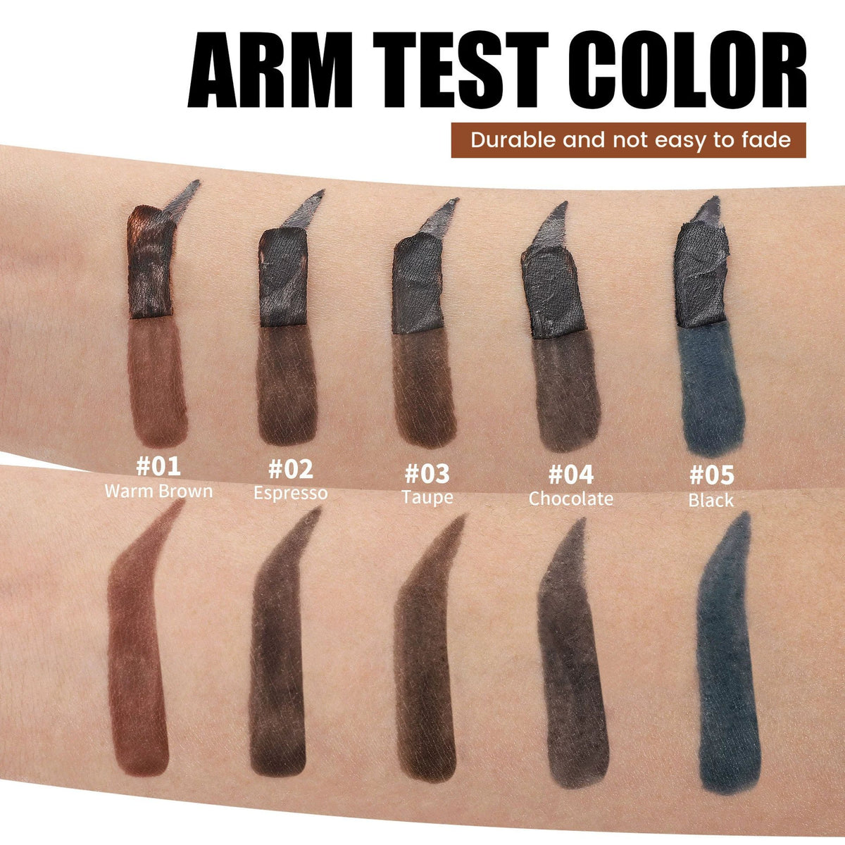🔥Last Day Buy 1 Get 1 Free🎁5-Color Tear-Off Brow Tint – Waterproof, Long-Lasting Pigment for Precise & Wild Brows, Easy-to-Use