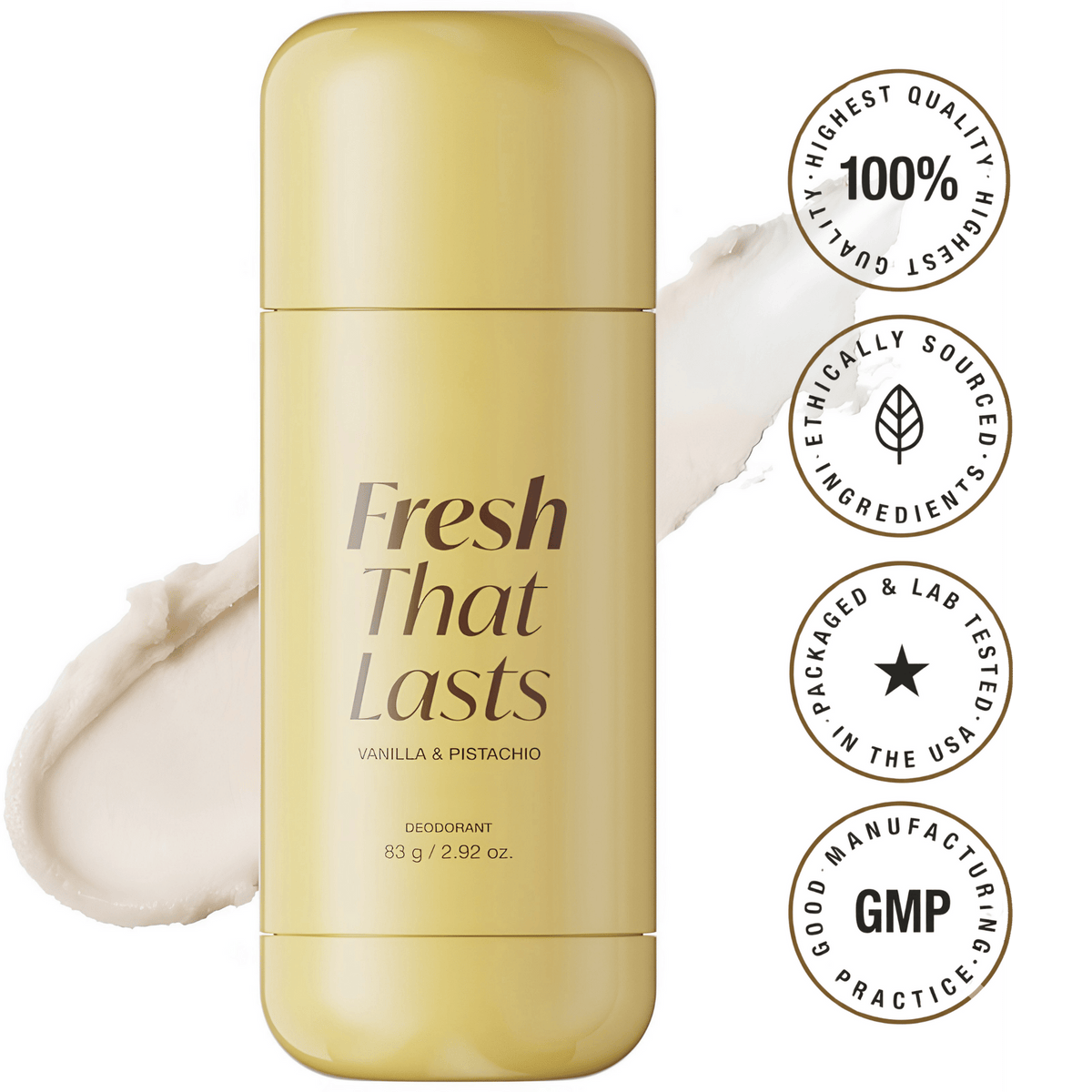 Medical Grade Vanilla Deodorant – 24H Odour Control with Skin-Nourishing Plant Oils🌞