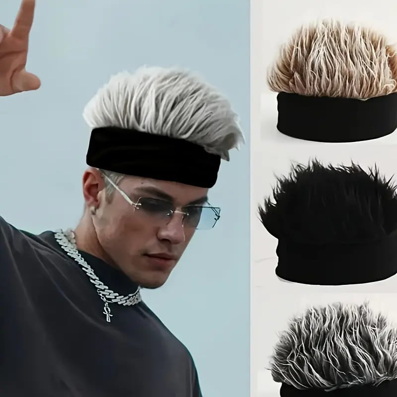Hot Sale 49% OFF!!⚡50K+ SOLD!🔥🔥Men'S Funky Faux Fur Knit Beanie Hat