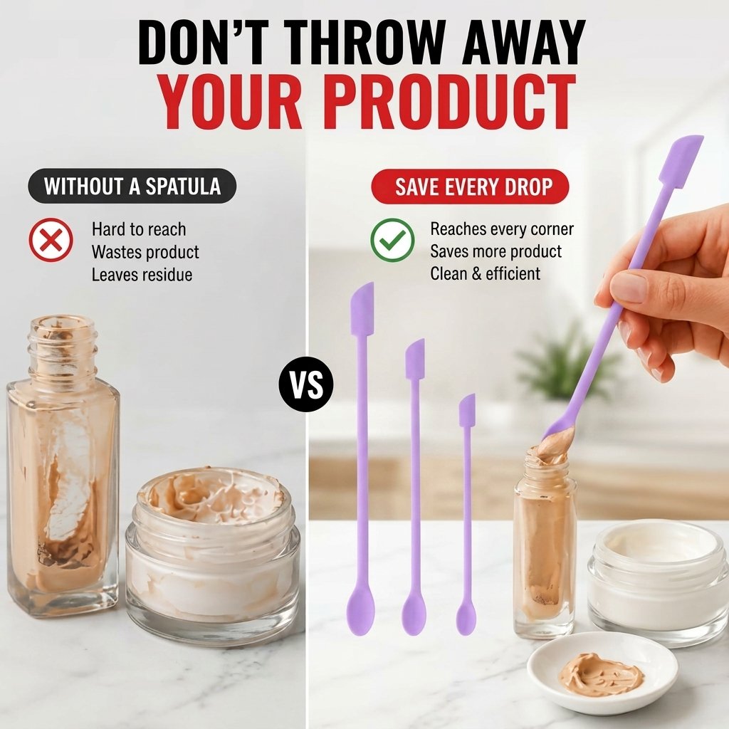 💖Mini Silicone Spatula Set for Makeup and Skincare
