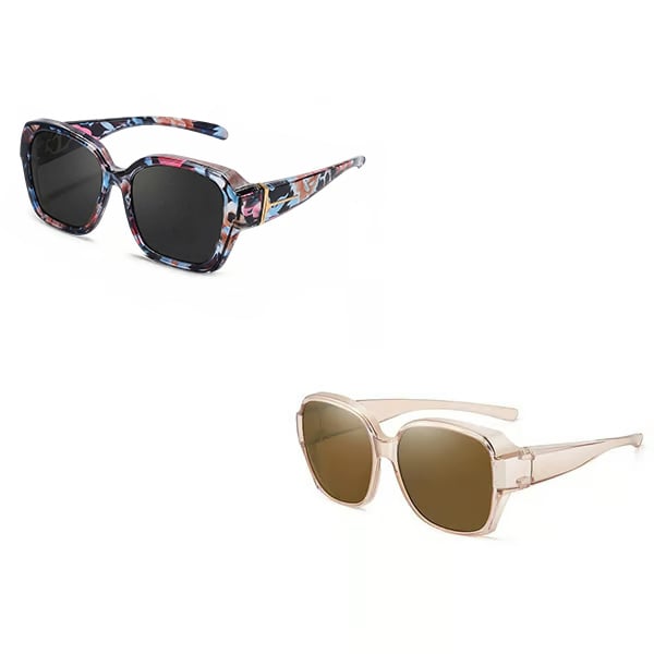 LAST DAY BUY 1 GET 1 FREE😎 Fitover Polarized Sunglasses for Myopia | UV400 & Anti-Blue Light | Ultra-Light Cat-Eye