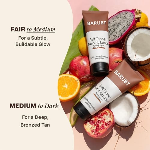 🌞 Get the Ultimate Sunless Glow✨ Beauty by Earth Self Tanner Lotion – For a Natural, Streak-Free Tan