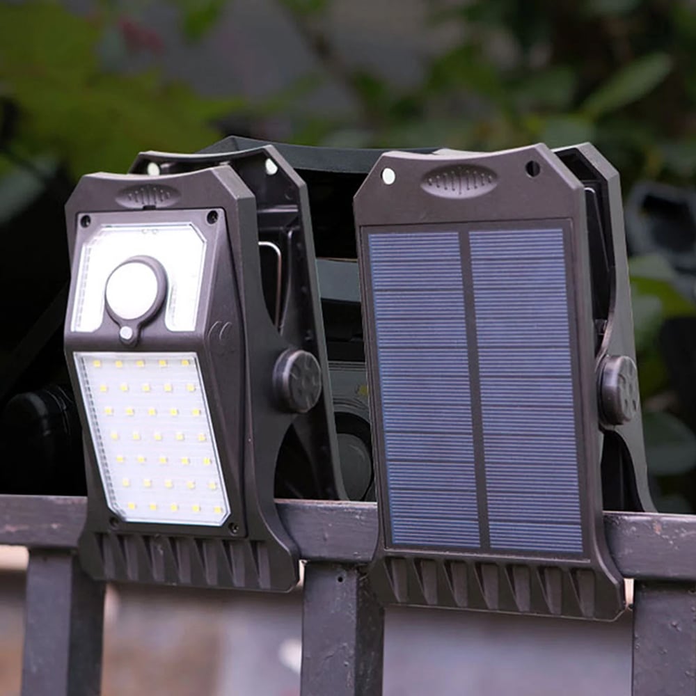 Outdoor solar garden lights and motion-activated lights 🌟